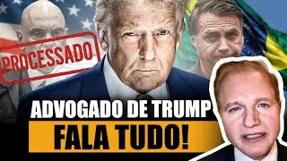 A MENSAGEM DE TRUMP: Advogado de Trump detona a pris&atilde;o de Bolsonaro e alerta o STF