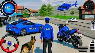 Police Car Chase Simulator 3D Game Real Cop Cars Driving Simulator 2026 Android GamePlay