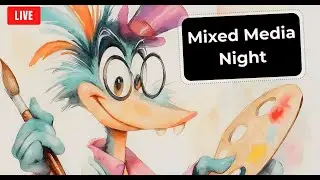 Let’s Layer It Up! | Mixed Media LIVE