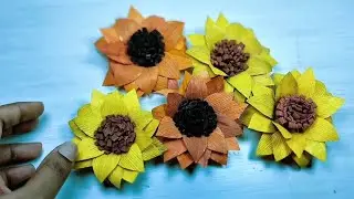 How to Make a Beautiful Corn Husk Flower | DIY Natural Handcraft | Easy Tutorial 2025