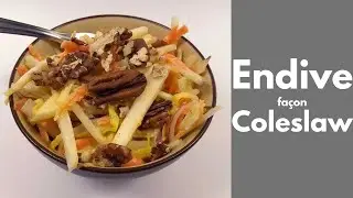 SALADE d'ENDIVE façon COLESLAW (Tous en cuisine avec Seb)