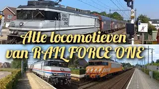 Alle locomotieven van RAIL FORCE ONE!