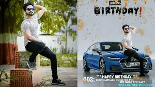 {Best Birthday Status Photo Editing} New Concept Latest Photo Manipulation 2019 Edit | Do Your Own