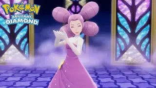 Pok&eacute;mon Brilliant Diamond - Battle of Fifth Gym Leader Fantina & Quiz Number Puzzle