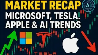 Stock Market Daily Recap: Microsoft, Tesla, Apple, and AI Trends