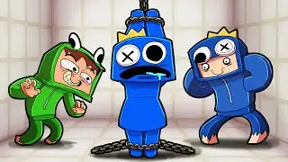 The Psycho Rainbow Fan... BLUE IS TRAPPED!