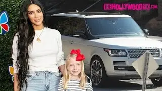 Kim Kardashian Leaves Home In Her $200K Range Rover To Head To The Children's Hospital 3.1.17