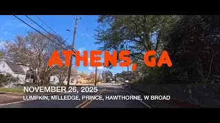ATHENS, GEORGIA - NOVEMBER 26, 2026 - LUMPKIN, MILLEDGE, PRINCE, HAWTHORNE, W BROAD