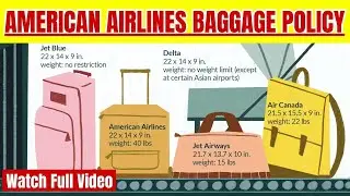 American Airlines Baggage Policy | Checked and Carry-on Items