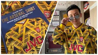 Unboxing Matchworn Original Arsenal Bruised Banana Long Sleeve - Most Iconic Vintage Football Shirt?