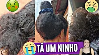 2 MESES SEM PENTEAR O CABELO: SÓ LAVAVA QUANDO MAU CHEIRO PIORAVA! Entenda o caso.