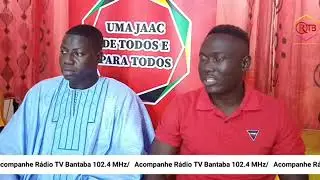 Juventude Africano Amílcar Cabral JAAC, em conferência de imprensa.
