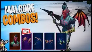 Cosmetic Combos You NEED With The NEW Malcore Set! - [Fortnite]