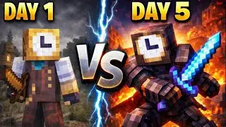 Getting better at Minecraft PVP in 5 days!