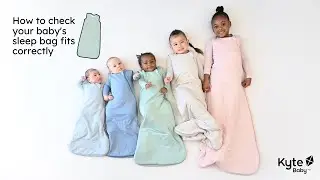 How to pick the proper size Kyte Baby sleep bag for your baby
