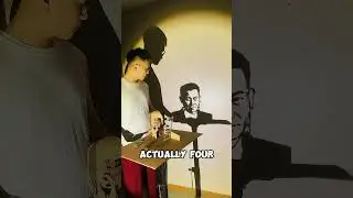 This young man created 4 masterpieces in 1 work  #art #unique #uniqueshorts #artist#uniquevideos