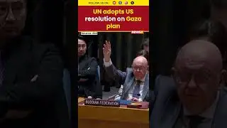 #watch  UN Security Council formally adopts US resolution supporting Trump&rsquo;s Gaza peace plan