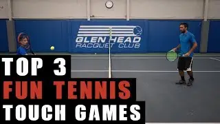 35. TOP 3 Fun Tennis Touch Games!