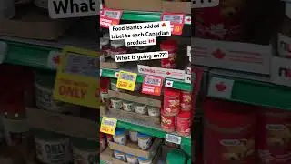 To encourage Canadians to buy local products? #Shorts