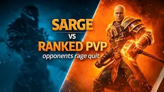 SARGE IS TOO SCARY! 🔨 2 RAGE QUITS & Epic Comebacks | Shadow Fight 4: Arena Ranked