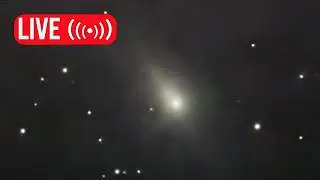 Comet 3I ATLAS &mdash; LIVE Telescope Views &mdash; I Took a PICTURE ☄️