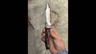My first copper layered knife.