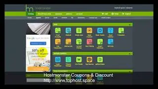 Hostmonster coupons $2.95/mo, second account promo and renewal offer