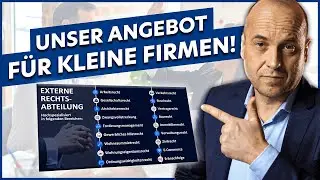 Externe Rechtsabteilung: unser Angebot f&uuml;r kleine Firmen!