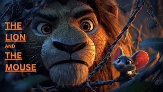The Lion & The Mouse Story | शेर और चूहा: छोटी दोस्ती की बड़ी ताकत | Moral Story for Kid|Life Lesson