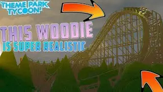 Theme Park Tycoon 2's Most REALISTIC Wooden Coaster