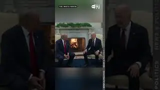Trump and Biden meet at White House in traditional power transfer ceremony