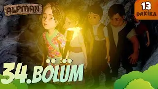 ALPMAN 👦 | 34. Bölüm - Tünel | Çizgi Film