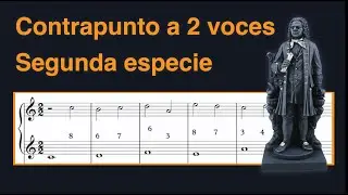 Contrapunto a 2 voces   Segunda Especie