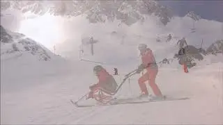 Handiski in Tignes with the Tignes Val Claret