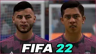 FIFA 22 |  ALL MEXICO PLAYERS REAL FACES
