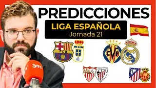 ✅ Pron&oacute;sticos y Apuestas Gratis LA LIGA Espa&ntilde;ola J21 Hoy | Villarreal&ndash;Real Madrid, Barcelona&ndash;Oviedo&hellip;