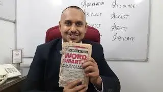 Tutorial-1 Learn English with Farhan – GMAT & GRE Vocabulary Series