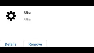 &ldquo;Ultra&rdquo; Chrome Extension Removal Guide