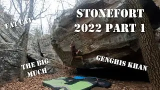 THE BEST CLIMBING IN THE SOUTHEAST! - STONEFORT PART 1