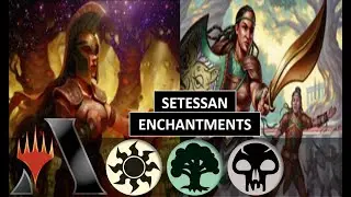 THEROS BEYOND DEATH: SETESSAN ENCHANTMENTS DECK (MASSIVE BUFFS W/LOW DROPS)