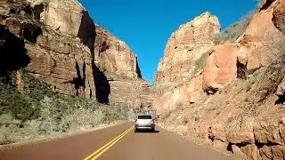 Zion Canyon Scenic Drive (Floor of the Valley Road)