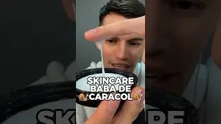 ME APLICO BABA DE CARACOL🐌😱 #asmr skincare Coreano #shorts #asmrvideo #skincare