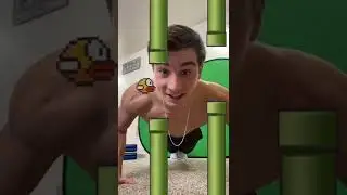 Самые длинные отжимания в стиле Flappy Bird