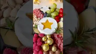 ⭐️ Festive Charcuterie Board for Your Holiday Celebration ✨🎉 #shortvideo