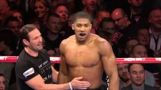 Anthony Joshua v Michael Sprott highlights