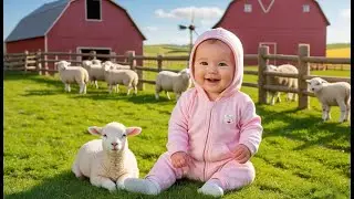 Baby Sheep Farm Song | Fun Farm Animal Song for Toddlers & Preschoolers
