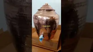 Handmade new design copper water dispenser #copperexpert #india #copperproduct #brassware #gifts