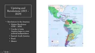 6.3 Reactions, Revolutions, and Reform - Part II