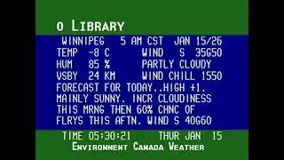 Winnipeg Weather Channel Archive - Jan 14th 2026 [Part 2]