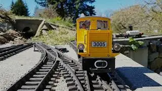 Ausfahrt aus dem Lokschuppen